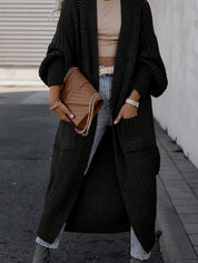 Narelle | Elegant Chunky Knit Long Cardigan