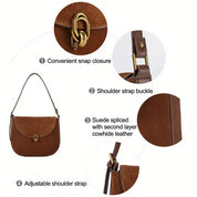Amelia | Stylish Genuine Leather Small Crossbody Sling Bag