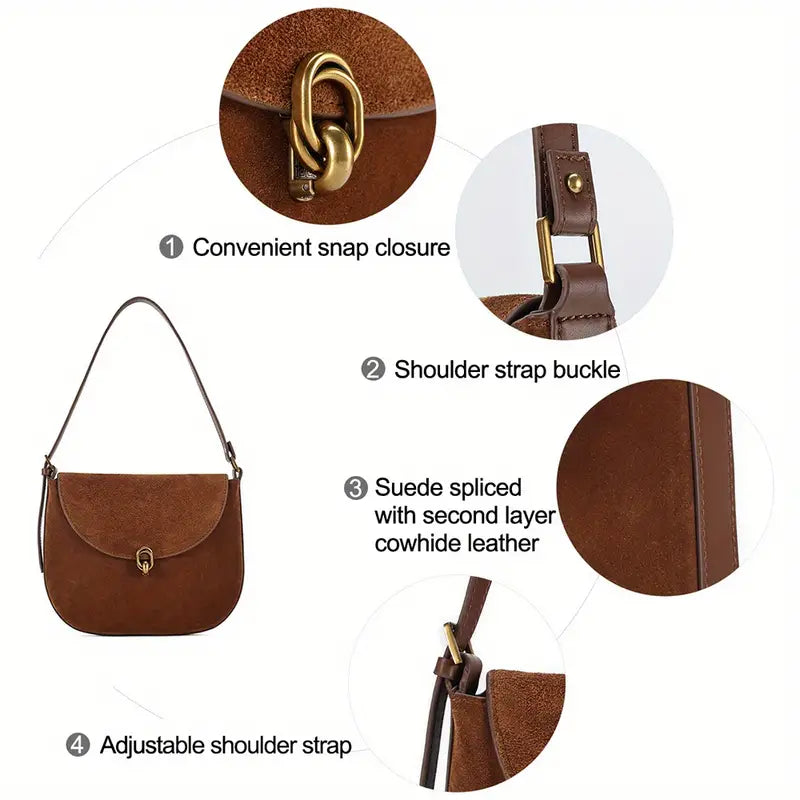 Amelia | Stylish Genuine Leather Small Crossbody Sling Bag