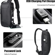 Leo | Anti-Theft Large Travel Crossbody Bag