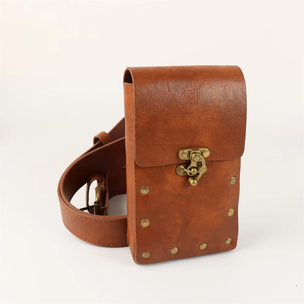 Elara | Medieval Hip Bag made of PU Leather
