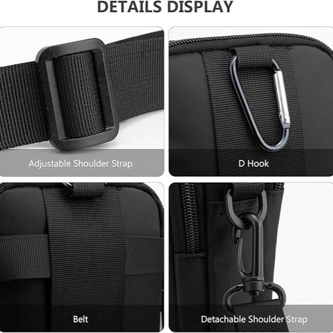 James | Men's Tactical Hip Bag Crossbody