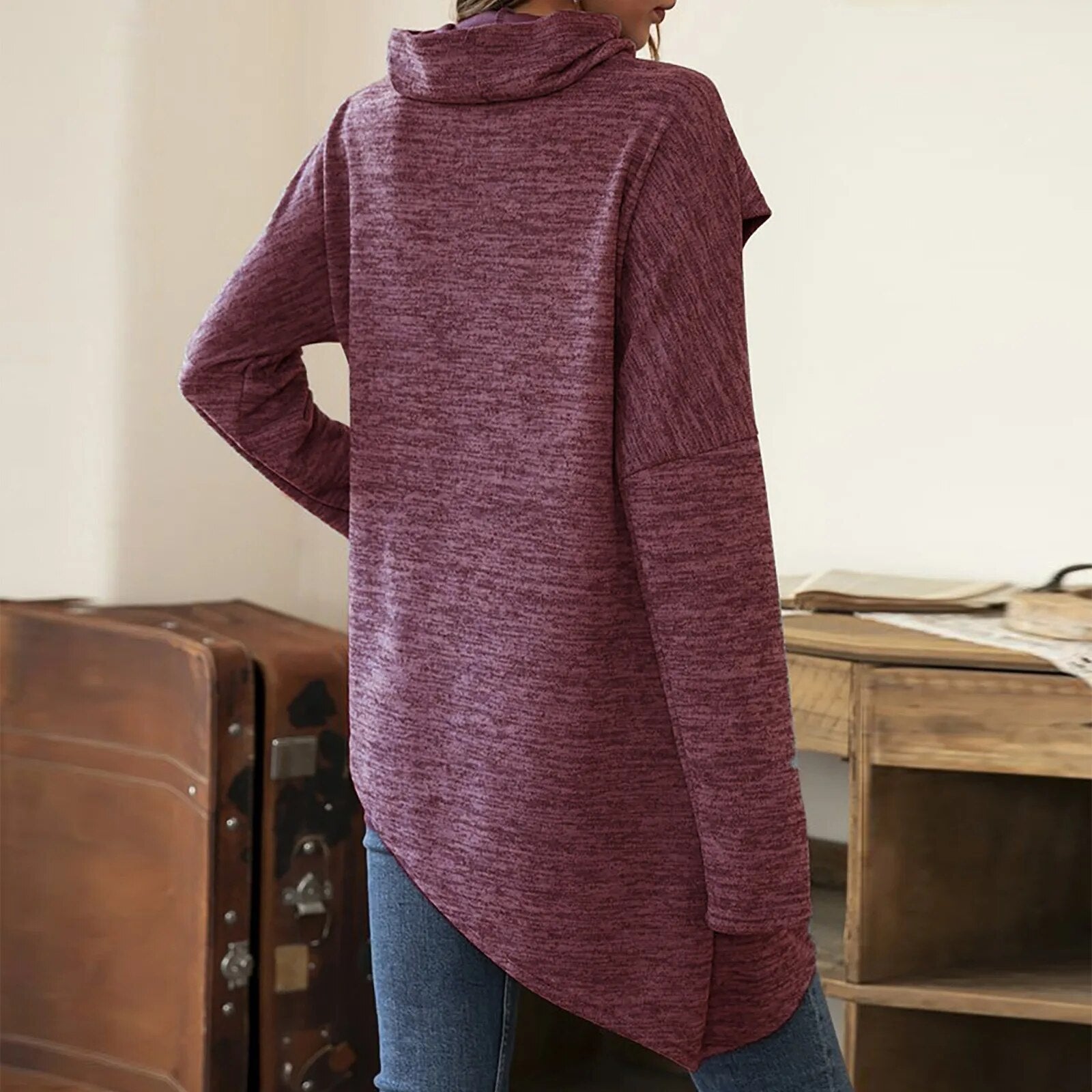 Cozy sweater for women-2