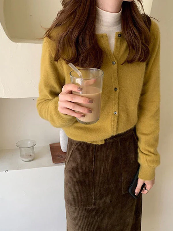 Part jacket with a circular neckline and two -tone layer cut-4
