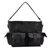 Ella | Large Capacity Punk Leather Shoulder Bag Motorcycle