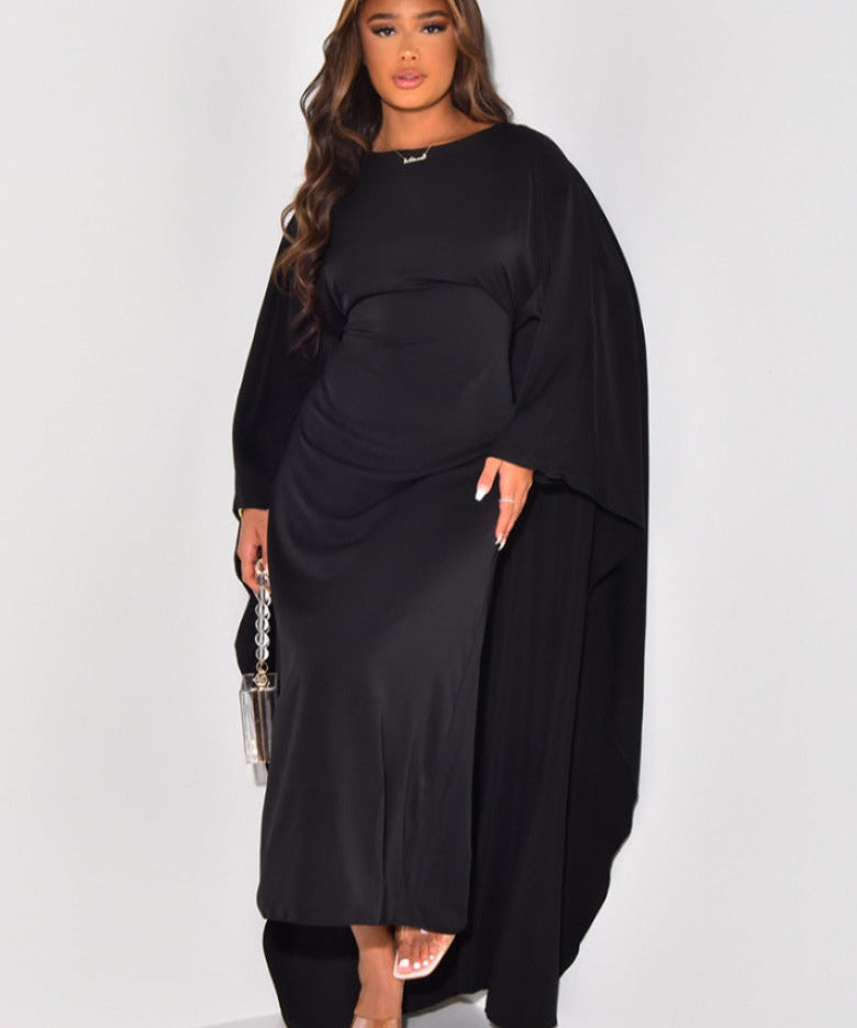 ESTELA | Elegant Bat Sleeve Dress