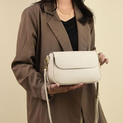Nora | Vegan Leather Shoulder Bag Flap Design