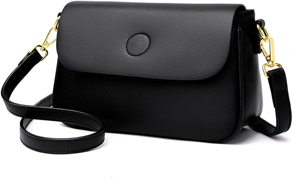 Nora | Vegan Leather Shoulder Bag Flap Design