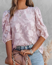 AIRLIE | Blouse with Puff Sleeve