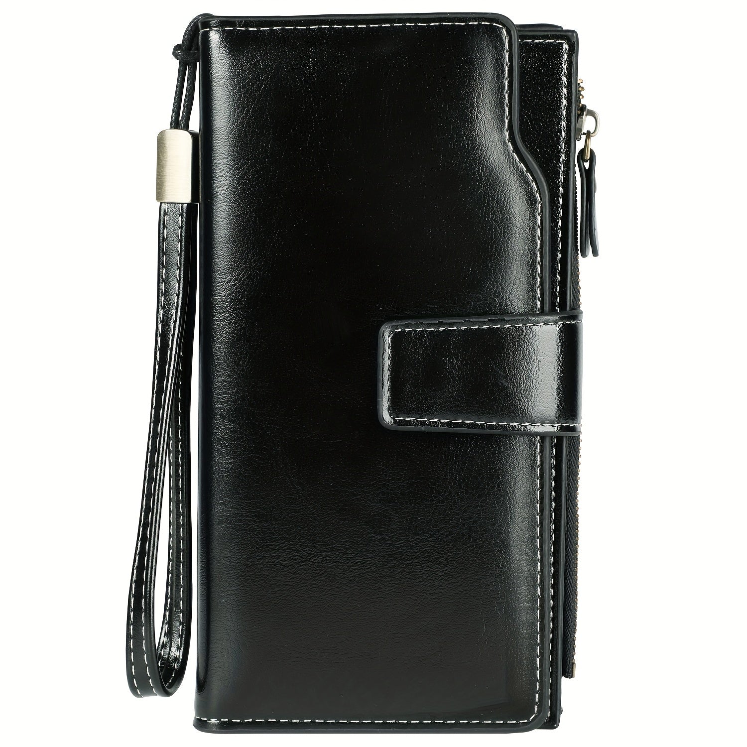 RFID-Secure Travel Wallet | Multi-Pocket Vintage Clutch