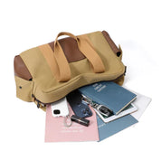 Joris | Large Vintage Canvas Travel Bag Shoulder Bag