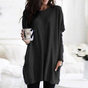 Stylish and versatile sweater for everyday life in unified with pockets-1