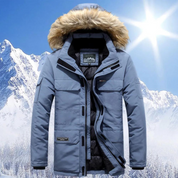 Berndia | Men's stylish winter parka jacket | Warmth-4