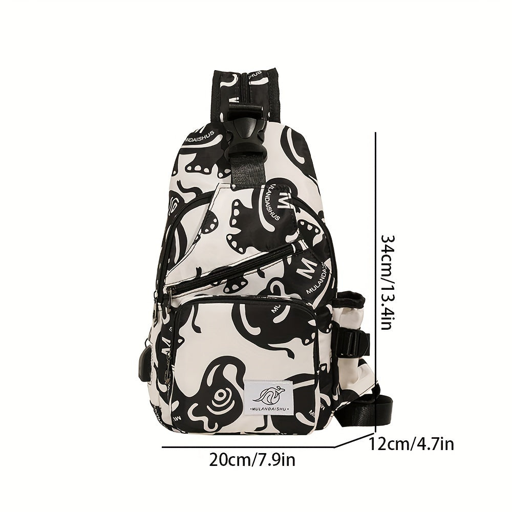 Eva | Flower Shoulder Bag with Adjustable Strap