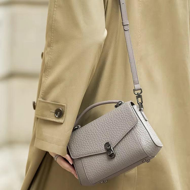 Iris | Vintage Real Leather Crossbody Handbag