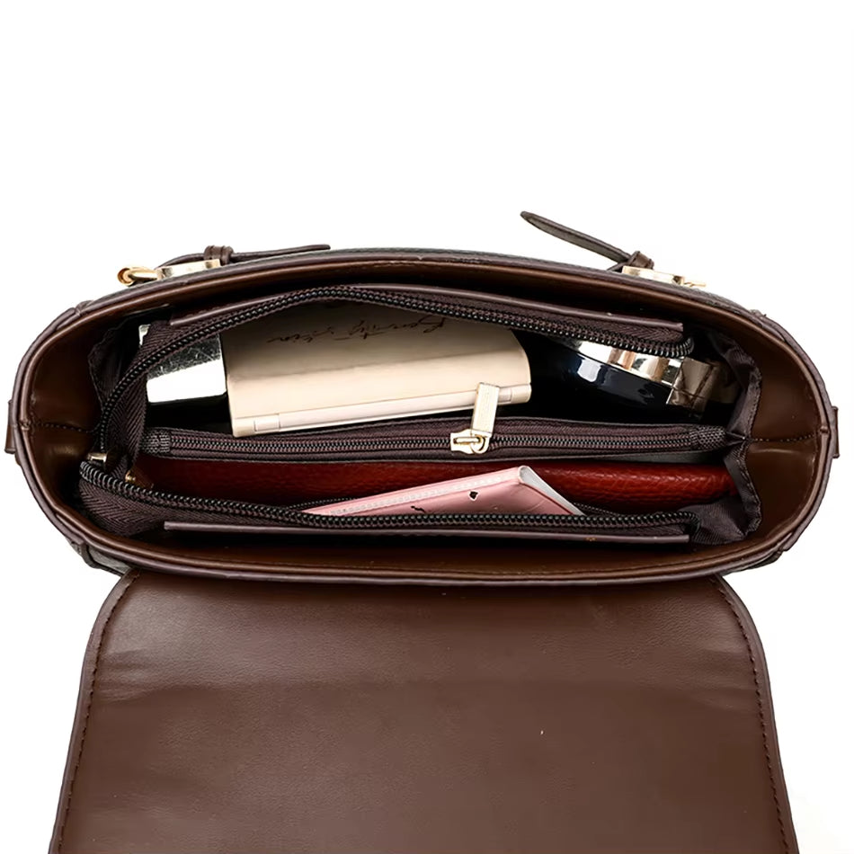 Lena | Elegant Shoulder Bag Made of Faux Leather