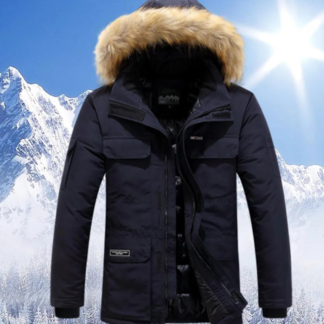 Berndia | Men's stylish winter parka jacket | Warmth-6