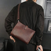 Liam | Retro Business Leather Shoulder Bag