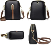 Sophie | Mini Shoulder Bag made of Lychee Leather
