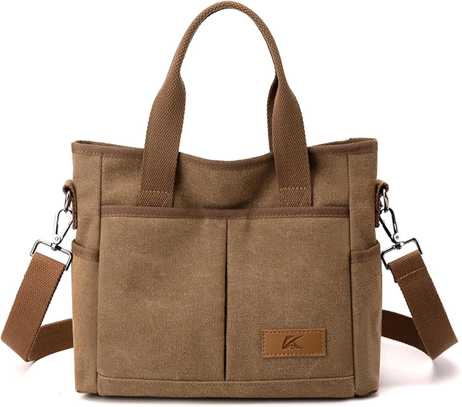 Adriana | Canvas Crossbody Bag with Multiple Pockets