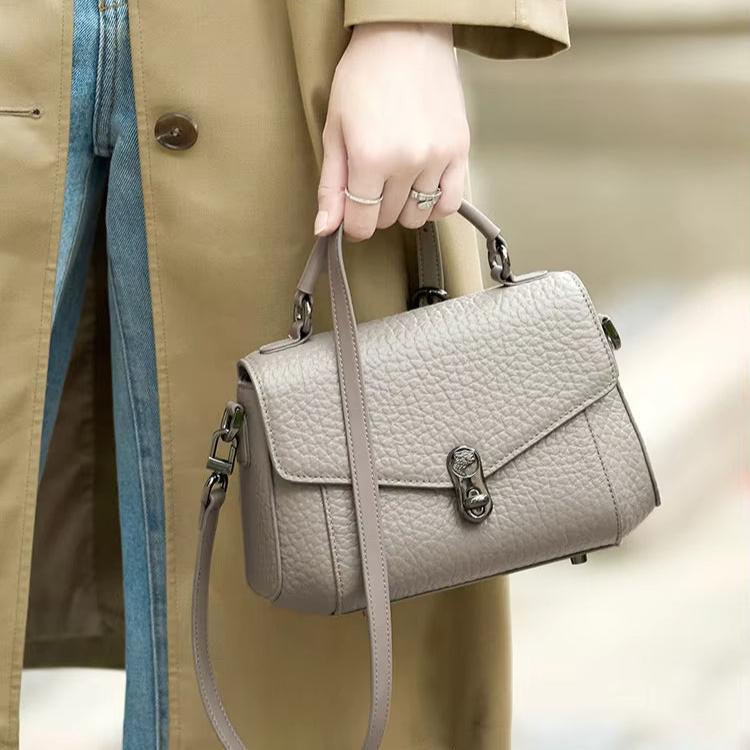 Iris | Vintage Real Leather Crossbody Handbag