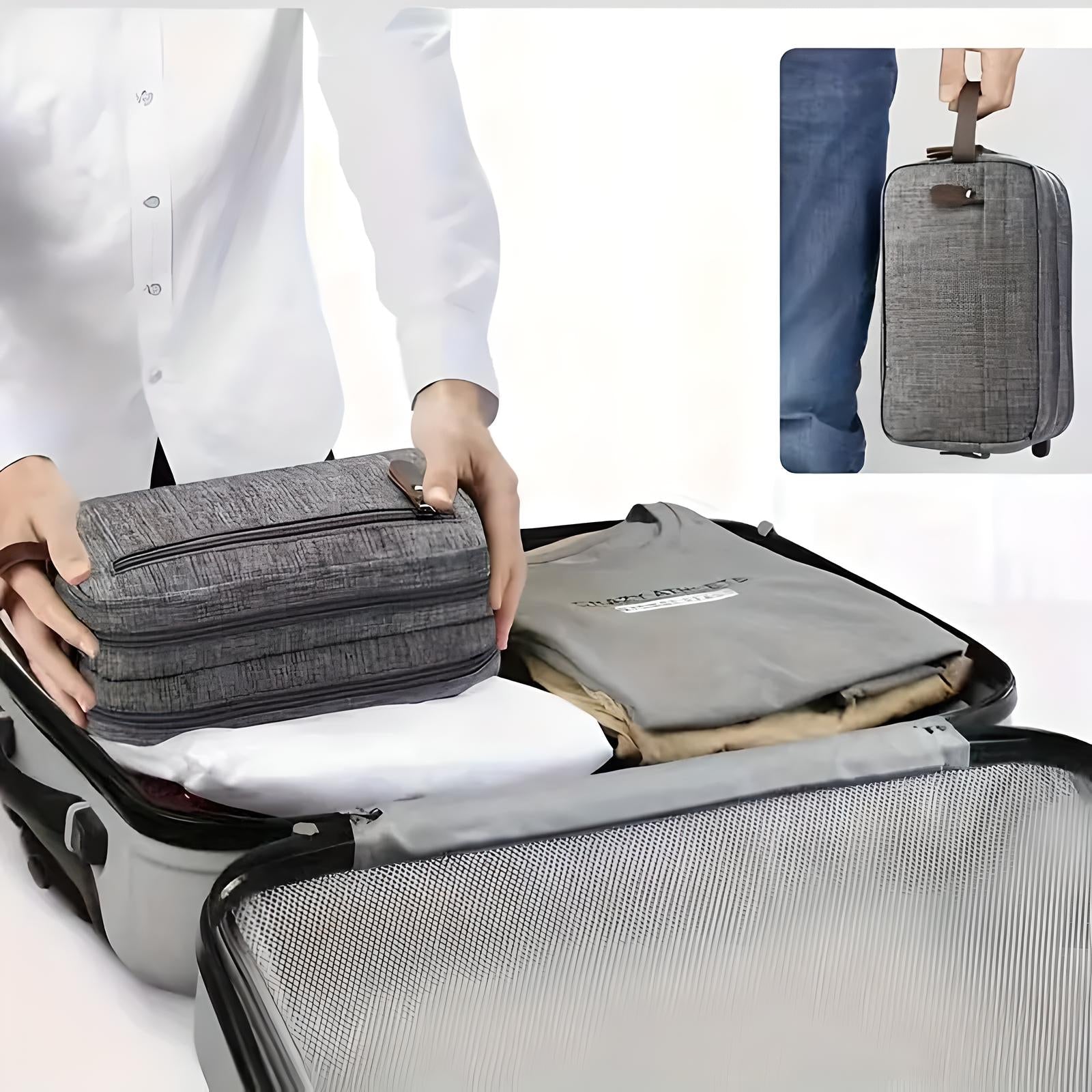 Jethro | Men's Toiletry Bag in Modern, Sleek Design