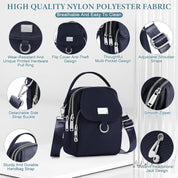Liam | Waterproof Nylon Mini Crossbody Sling Bag