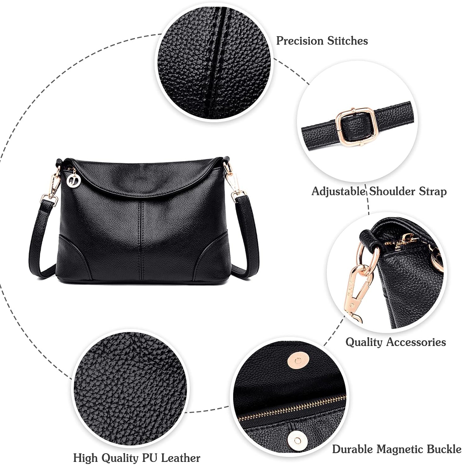 Zara | Stylish and Secure Anti-Theft Crossbody Bag