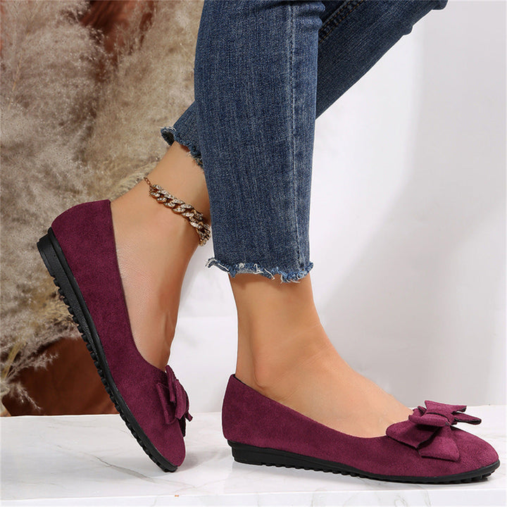 WILMA | Elegant Casual Bow Detail Flats for Women