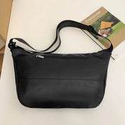 Liam | Spacious Retro Leather Shoulder Bag