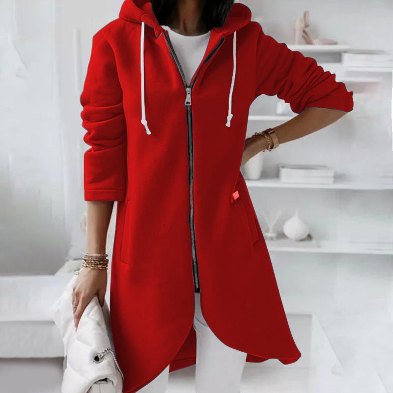 Berit | Super -comfortable women sweatshirt jacket-5