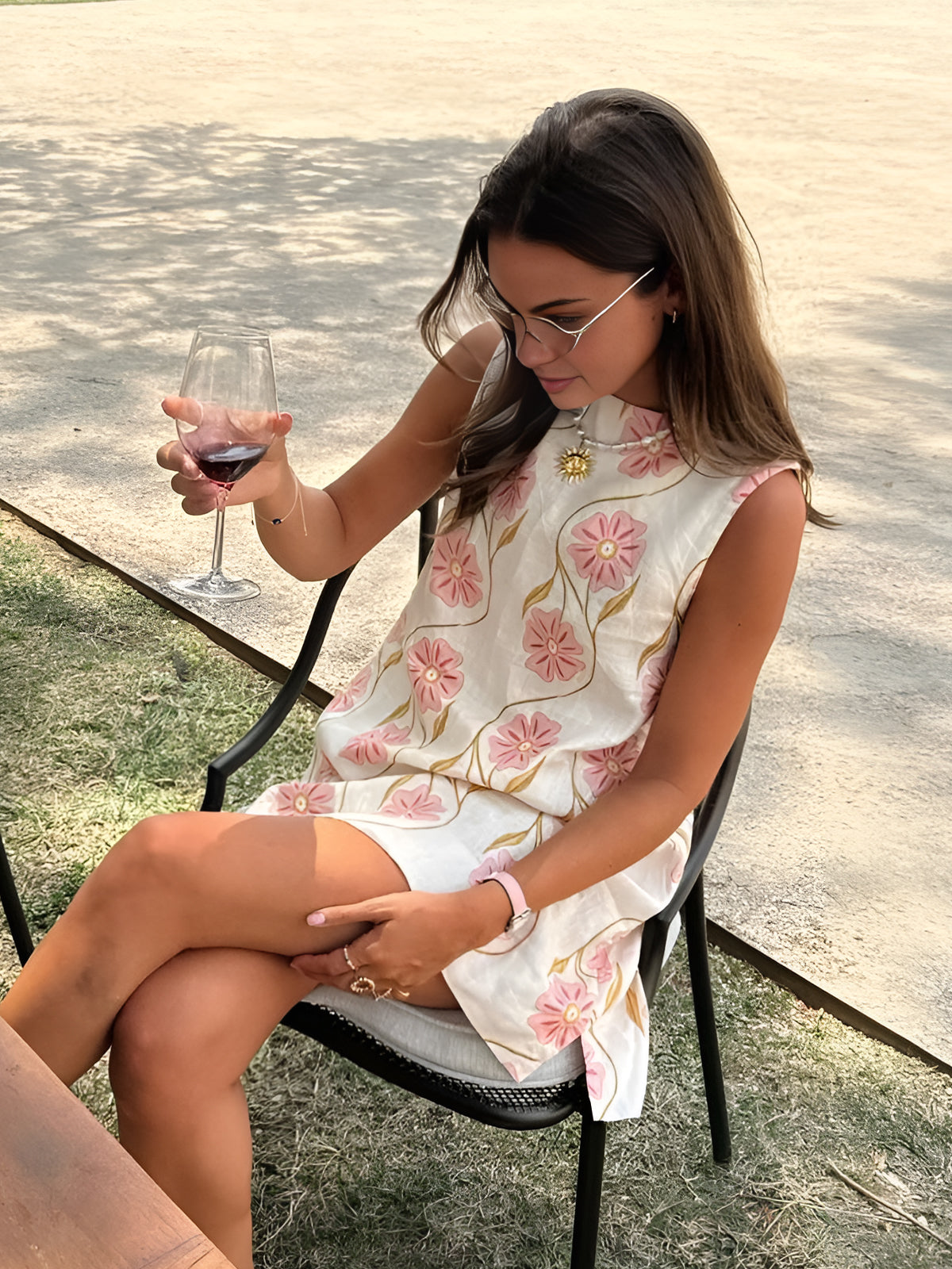 Tracey | Blossom Hour Sleeveless Dress