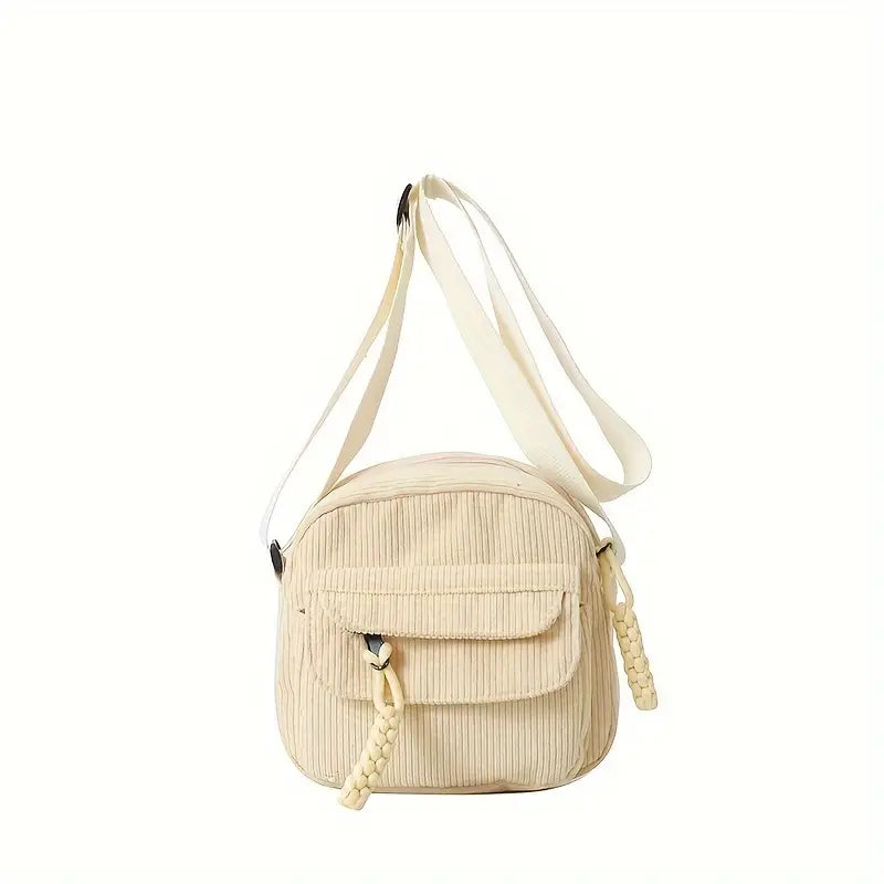 Eva | Women's Corduroy Small Casual Crossbody Bag