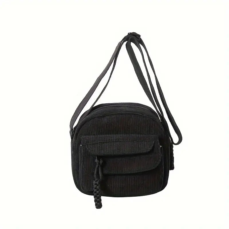 Eva | Women's Corduroy Small Casual Crossbody Bag