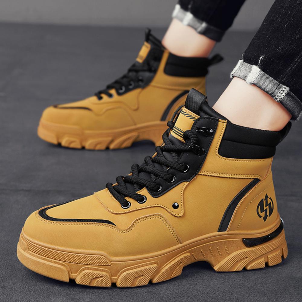 Men's comfortable winter boots-5