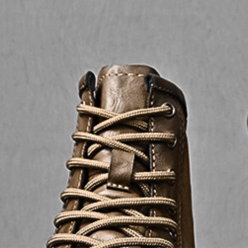 Men's stylish high boots-4