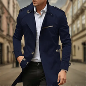Cayseon | Men's two -row trench Water -repellent-4