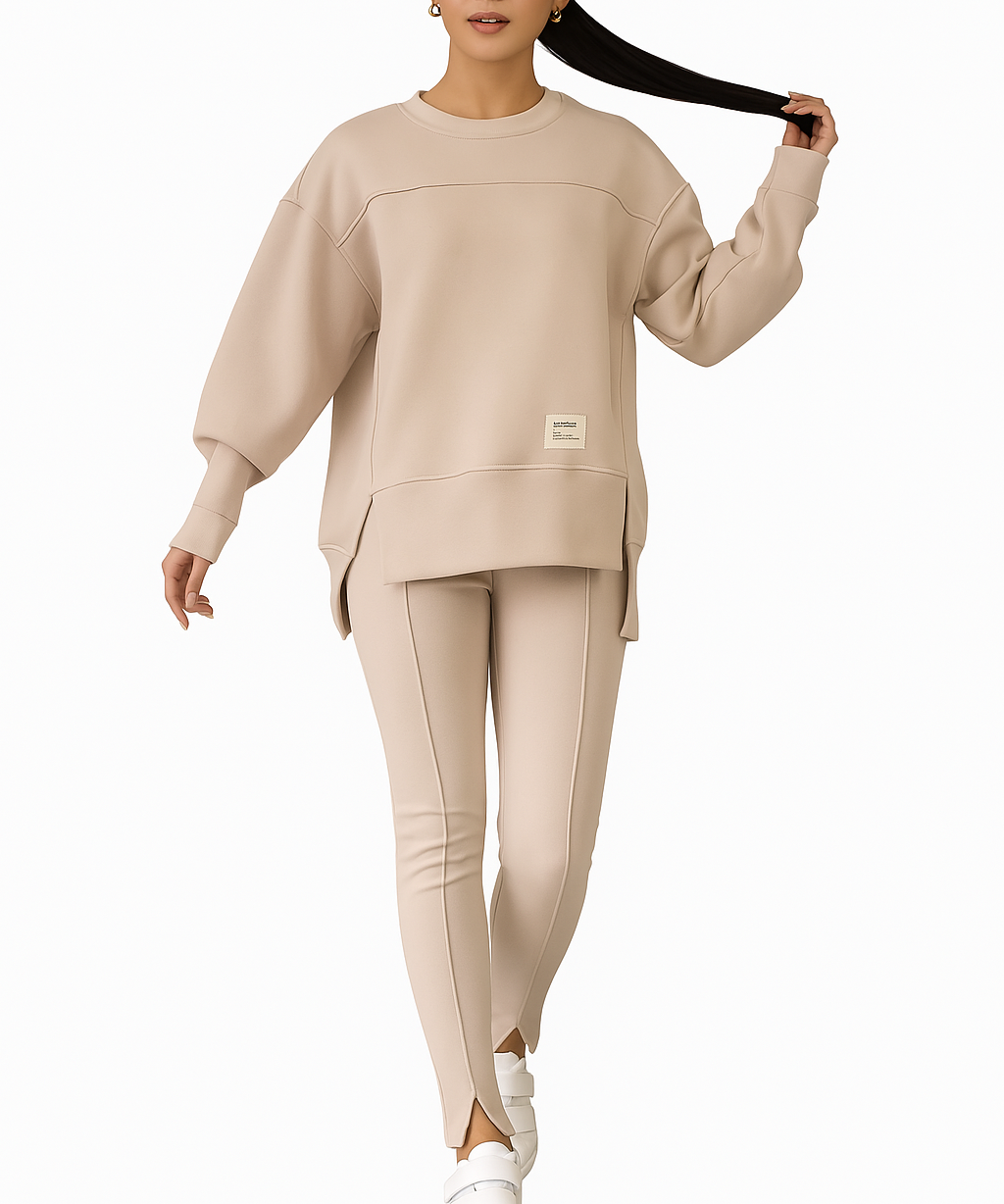 Sweater and leggings set modern and comfortable for women-3