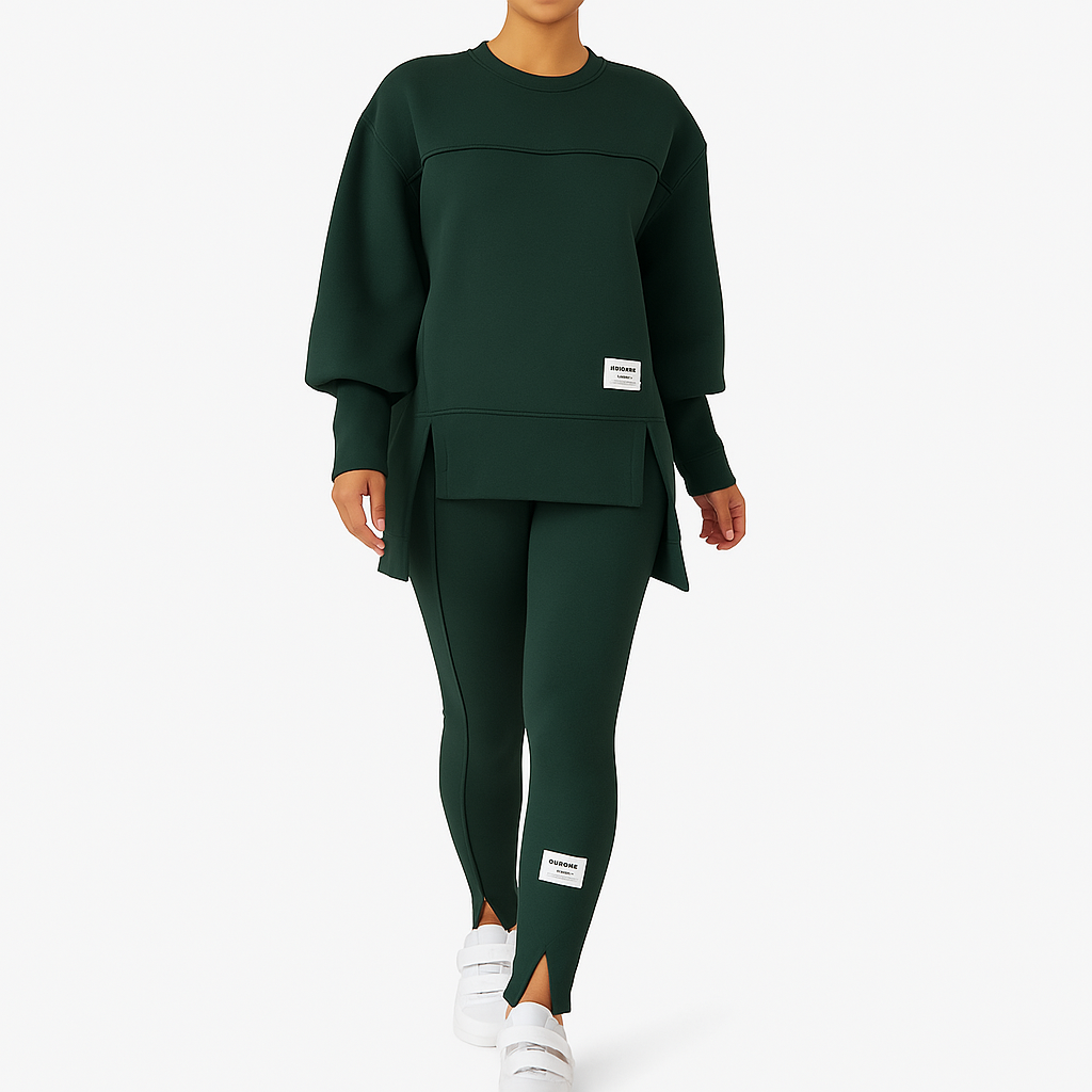 Sweater and leggings set modern and comfortable for women-2