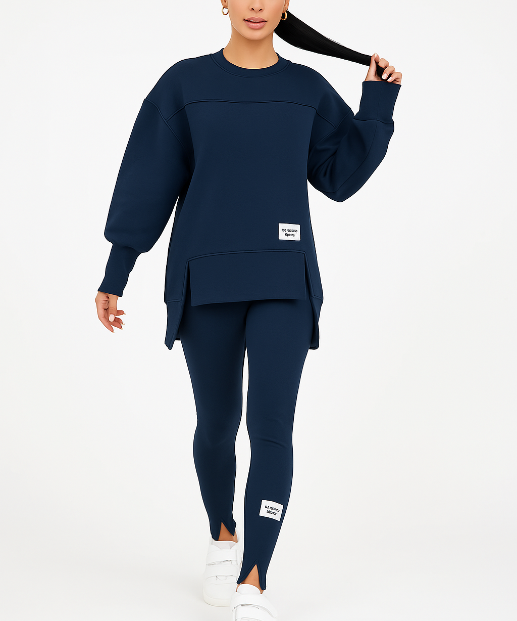 Sweater and leggings set modern and comfortable for women-4