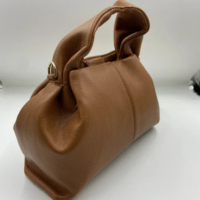 AMARA | Genuine leather dumpling-shaped cloud bag