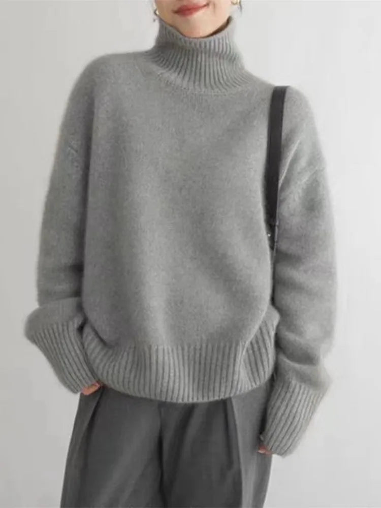 Serenity | Women's turtleneck sweater-4