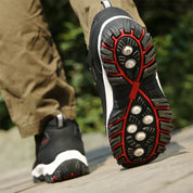 Men’s Hiking Shoes - Durable & Breathable - Reinforced Toe & Heel - Slip-Resistant Sole-4