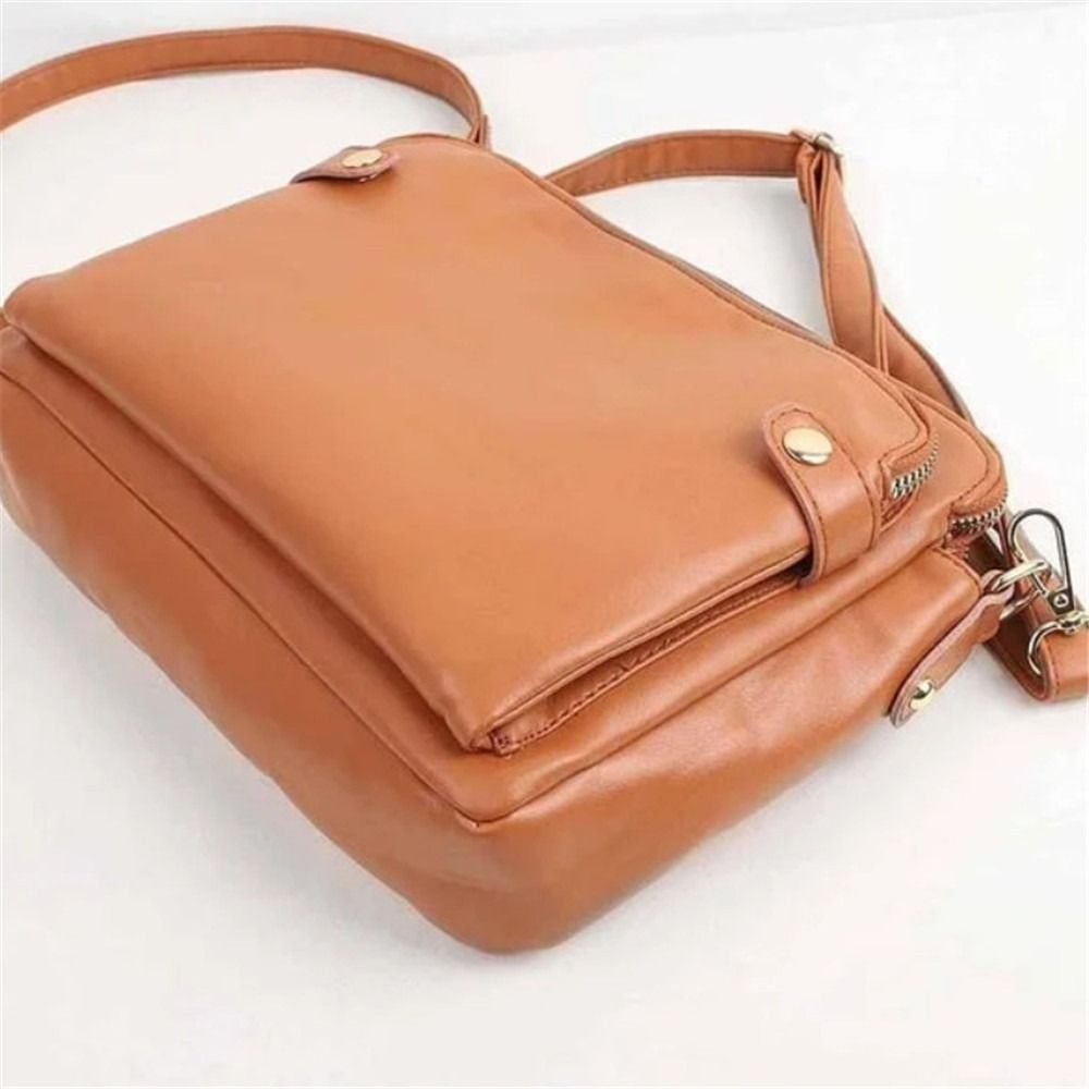 Connor | Waterproof Leather Shoulder Bag