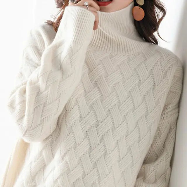 Sweaters made of soft cashmere for stylish women's look-1
