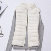 Saint Cantelle Bodywarmer | Warm lightweight down sleeveless vest for women
