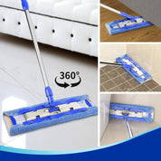 Flat Mope With Reusable Washable Mop Cloths 3