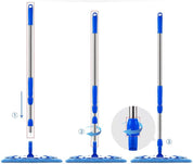 Flat Mope With Reusable Washable Mop Cloths 7