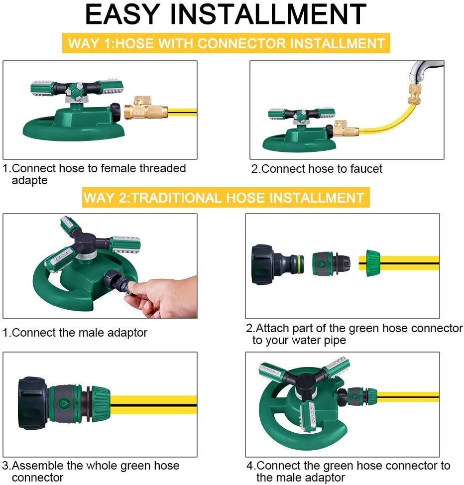 Garden Lawn Water Sprinkler 6