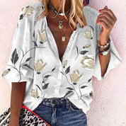 MADELINE | Lightweight Floral Print Blouse